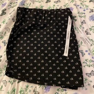 Calvin Klein pajama shorts